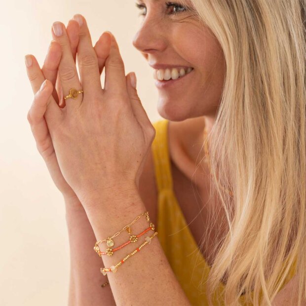 A BEAUTIFUL STORY - FLASHY CITRINE ARMBÅND