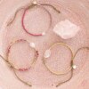 A BEAUTIFUL STORY - SHINING ROSE QUARTZ ARMBÅND