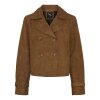 BTF CPH - KORT TRENCHCOAT I RUSKIND | CARAMEL