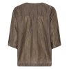 HEARTMADE - TAILER BLUSE | DUSTY BROWN