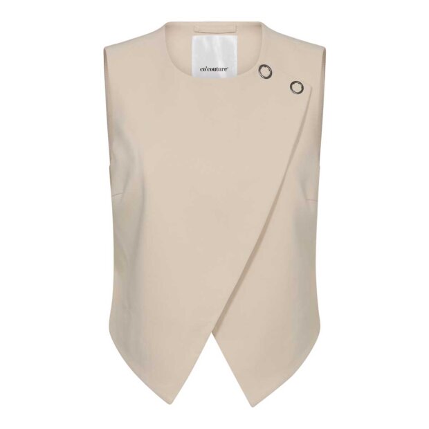 CO COUTURE - VOLA VEST | BONE