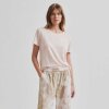 SECOND FEMALE - PEONY T-SHIRT M/RUND HALS | MARYS ROSE