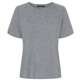 BTF CPH - T-SHIRT I CASHMERE/MERINOULD | MARBLE MELANGE