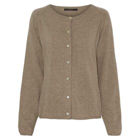 BTF CPH - CASHMERE CARDIGAN | TAUPE