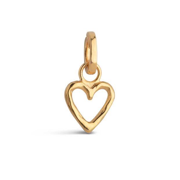 ENAMEL COPENHAGEN - CHARM - FORGYLDT | ORGANIC HEART