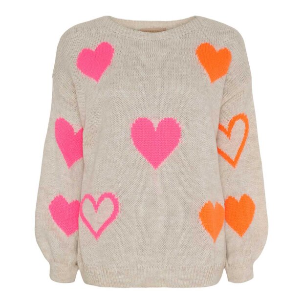 MARTA DU CHATEAU - AMARANTE STRIK | BEIGE/PINK/ORANGE