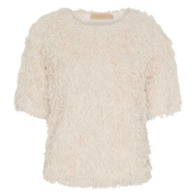 MARTA DU CHATEAU - DESIREE BLUSE | BEIGE