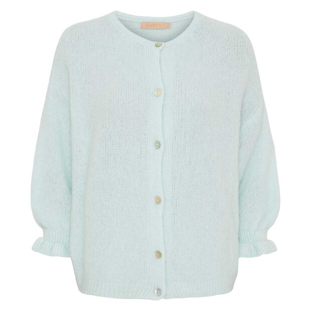 MARTA DU CHATEAU - JULIANA CARDIGAN | SKY BLUE