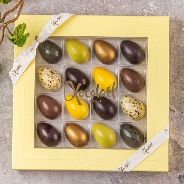 XOCOLATL - EGGCELLENT 16 FYLDTE CHOKOLADE