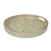 SPEEDTSBERG - DEKO BAKKE I MDF D40XH4 CM - BEIGE/HVID