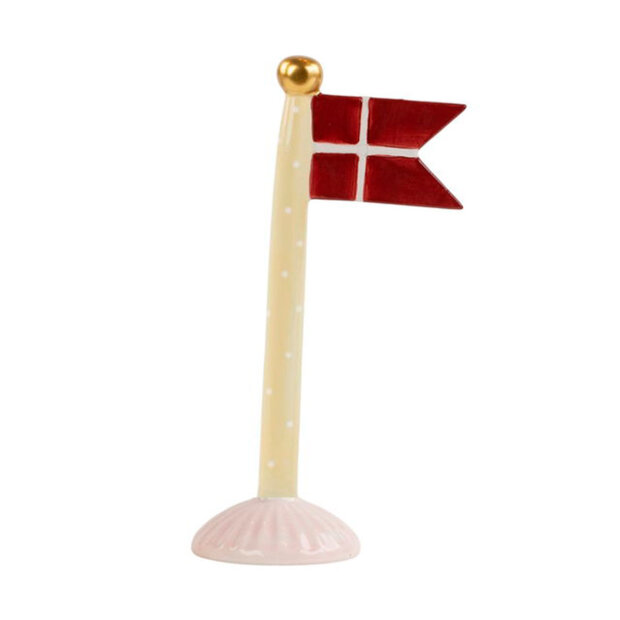 SPEEDTSBERG - KERAMIKFLAG 19 CM | GUL