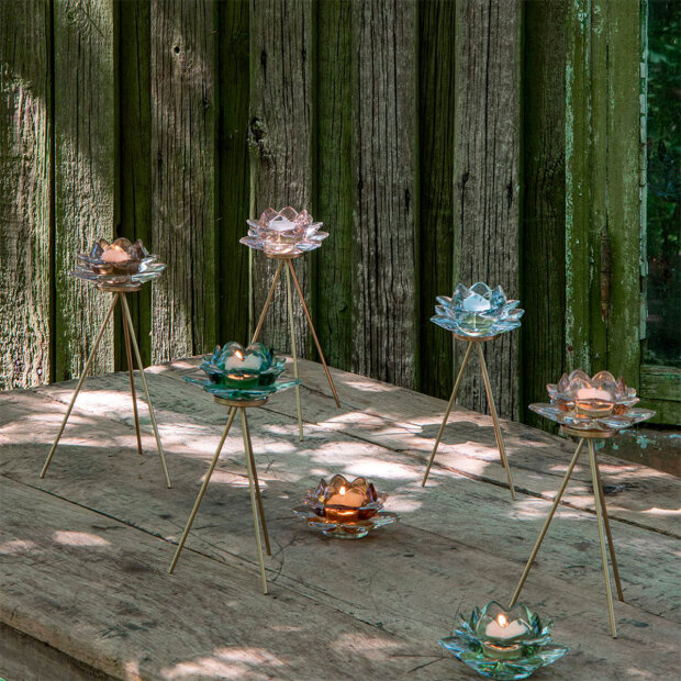 SPEEDTSBERG - LOTUS FYRFADSSTAGE 12X6 CM - GRØN