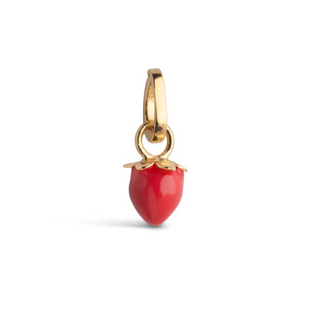 ENAMEL COPENHAGEN - CHARM - FORGYLDT | RED/SUNNY STRAWBERRY