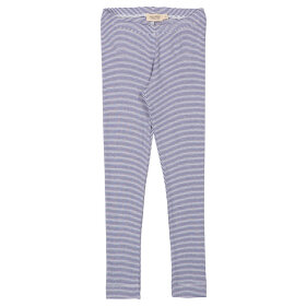 MARMAR - LEG RIB LEGGINGS | BLUE STRIPE