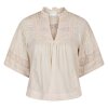 NEO NOIR - SIAMA VOILE BLUSE | IVORY