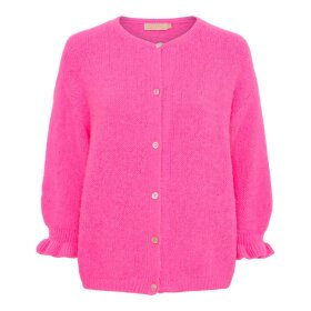 MARTA DU CHATEAU - JULIANA CARDIGAN | FUXIA FLUO