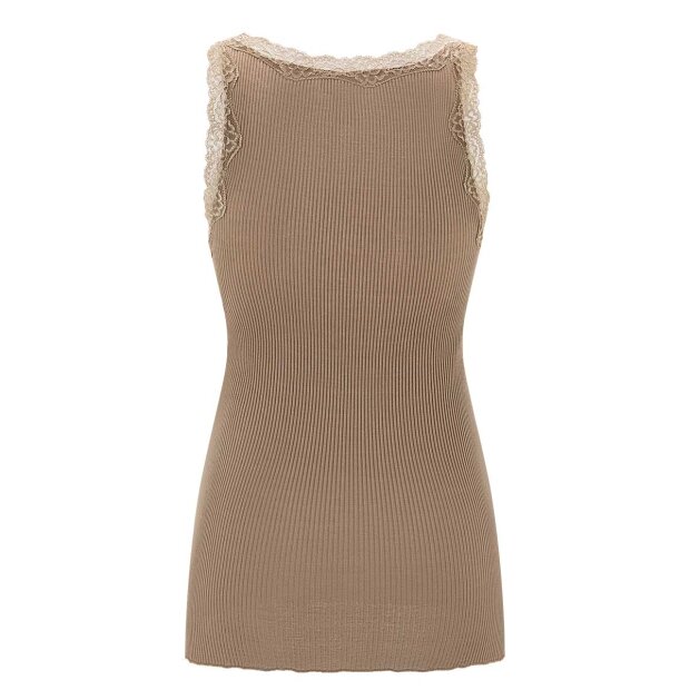 EVERYDAY HEROES - CAMISOLE W/LACE | DARK TAUPE