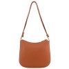 POURCHET - BRIDE SOFT SKULDERTASKE 29X27,5X9,5 CM | CAMEL