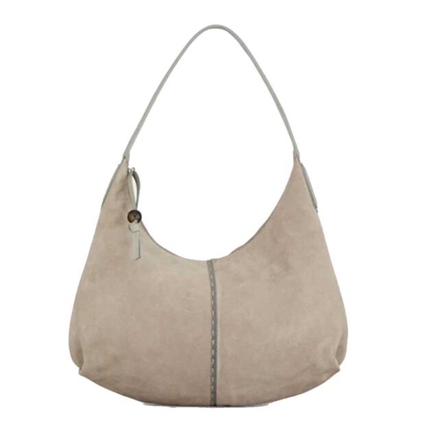 BECK SØNDERGAARD - SUEDE VEG GEMA TASKE | PORPOISE GRAY