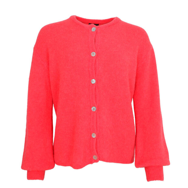 BLACK COLOUR - BELLA CARDIGAN | CORAL RØD