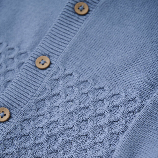 FIXONI - FIXONI STRIKKET CARDIGAN | FLINT STONE