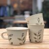 STINEMEI KERAMIK - MUG | TRANSPARENT/EVIG FLOR