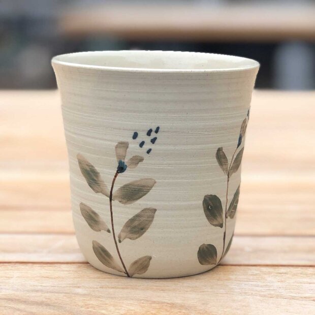 STINEMEI KERAMIK - MUG | TRANSPARENT/EVIG FLOR