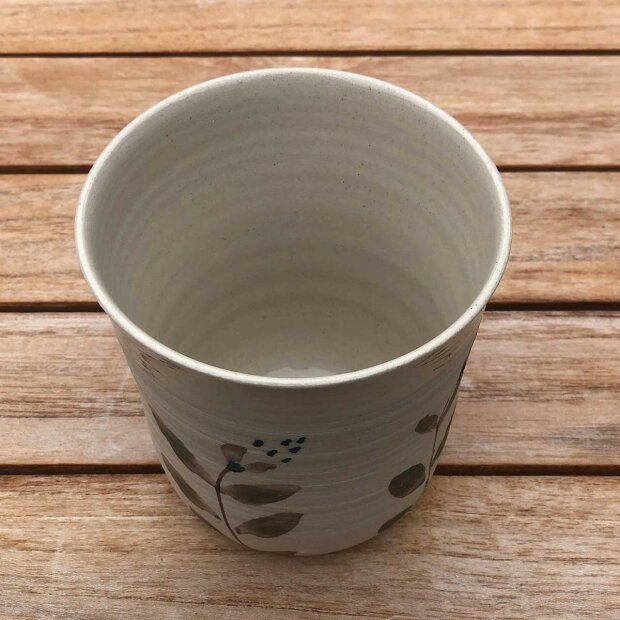 STINEMEI KERAMIK - MUG | TRANSPARENT/EVIG FLOR