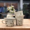 STINEMEI KERAMIK - MUG | TRANSPARENT/EVIG FLOR