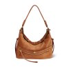 JEROME DREYFUSS - LUCKY HOBO TASKE 35X23X10 CM | CARAMEL