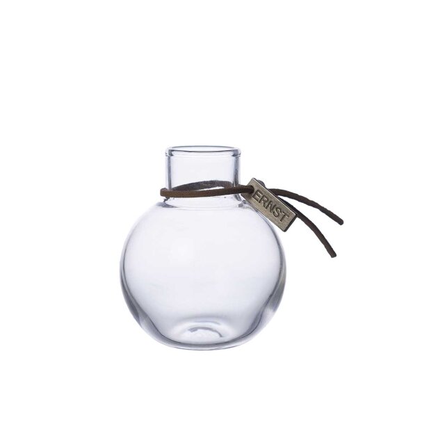 ERNST - LILLE GLASVASE CA. 6 CM | RUND
