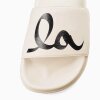 LALA BERLIN - BILBAO BEACHSLIDER SANDAL | OFFWHITE/SORT