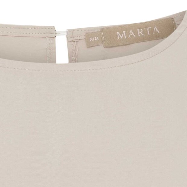 MARTA DU CHATEAU - LORAINE BLUSE | BEIGE