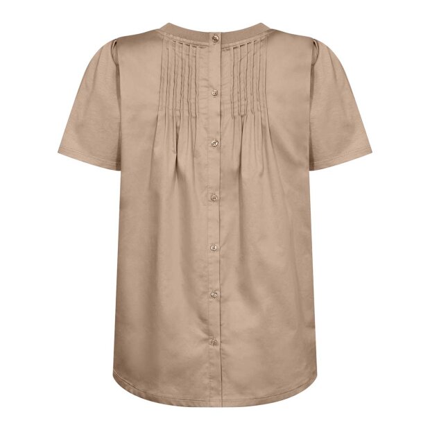 LEVETE ROOM - KOWA 5 T-SHIRT | GREIGE