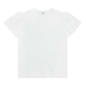 HUST AND CLAIRE - ALMA T-SHIRT | WHITE