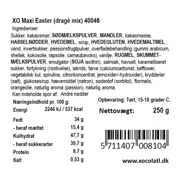 XOCOLATL - XO MAXI EASTER - CA. 250 G