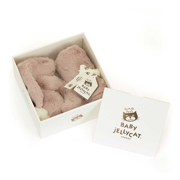 JELLYCAT - BASHFUL LUXE KANIN NUSSEKLUD | ROSA