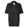 SECOND FEMALE - SHARO SS BLAZER | BLACK