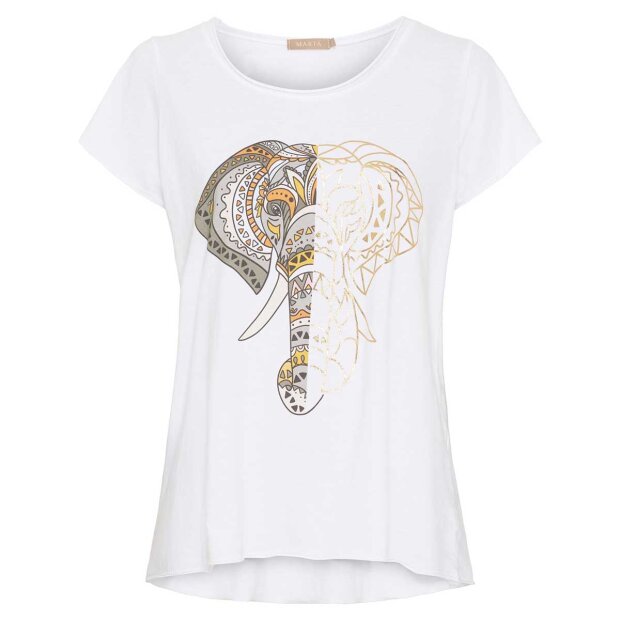 MARTA DU CHATEAU - MARIE T-SHIRT | WHITE ELEPHANT