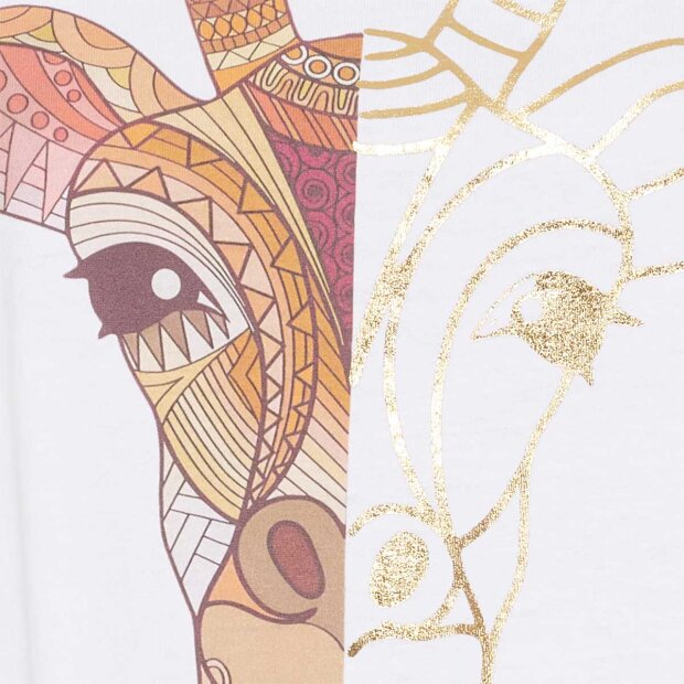 MARTA DU CHATEAU - MARIE T-SHIRT | WHITE GIRAF