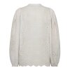 CO COUTURE - GISELLE ANGLAISE V-SHIRT | WHITE
